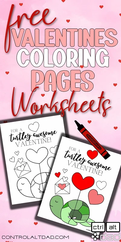 cute valentine's day coloring pages free printables for kids